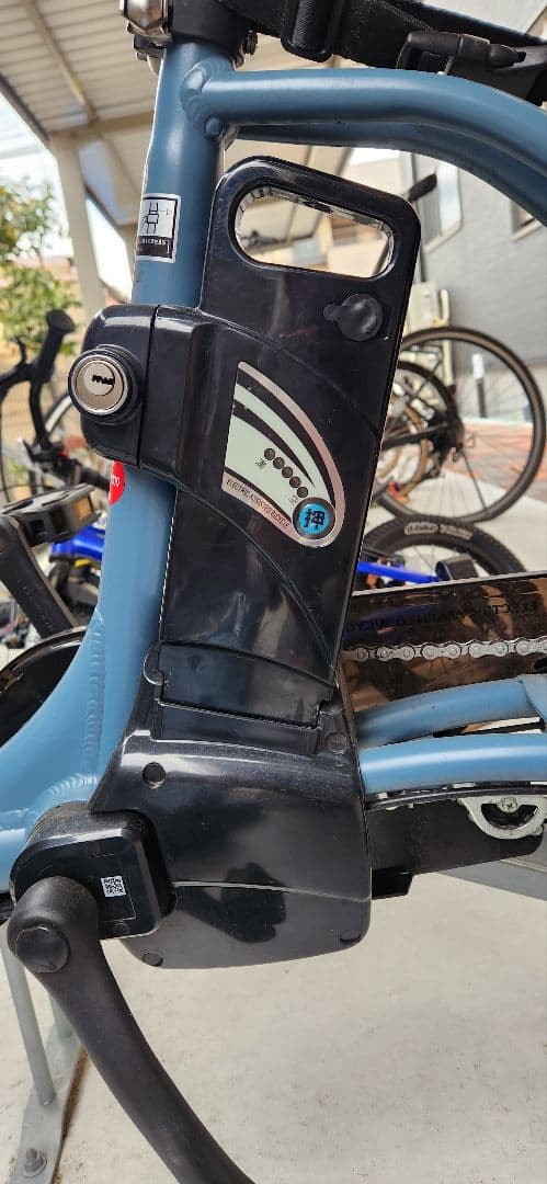 送料込　電動アシスト自転車 TDH-408L PELTECH　チャイルドシート付