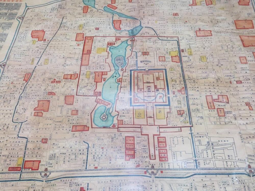【理】　★ 地図 最新詳細帝京輿図 ★　複製品　清朝時代 北京胡同　文献資料