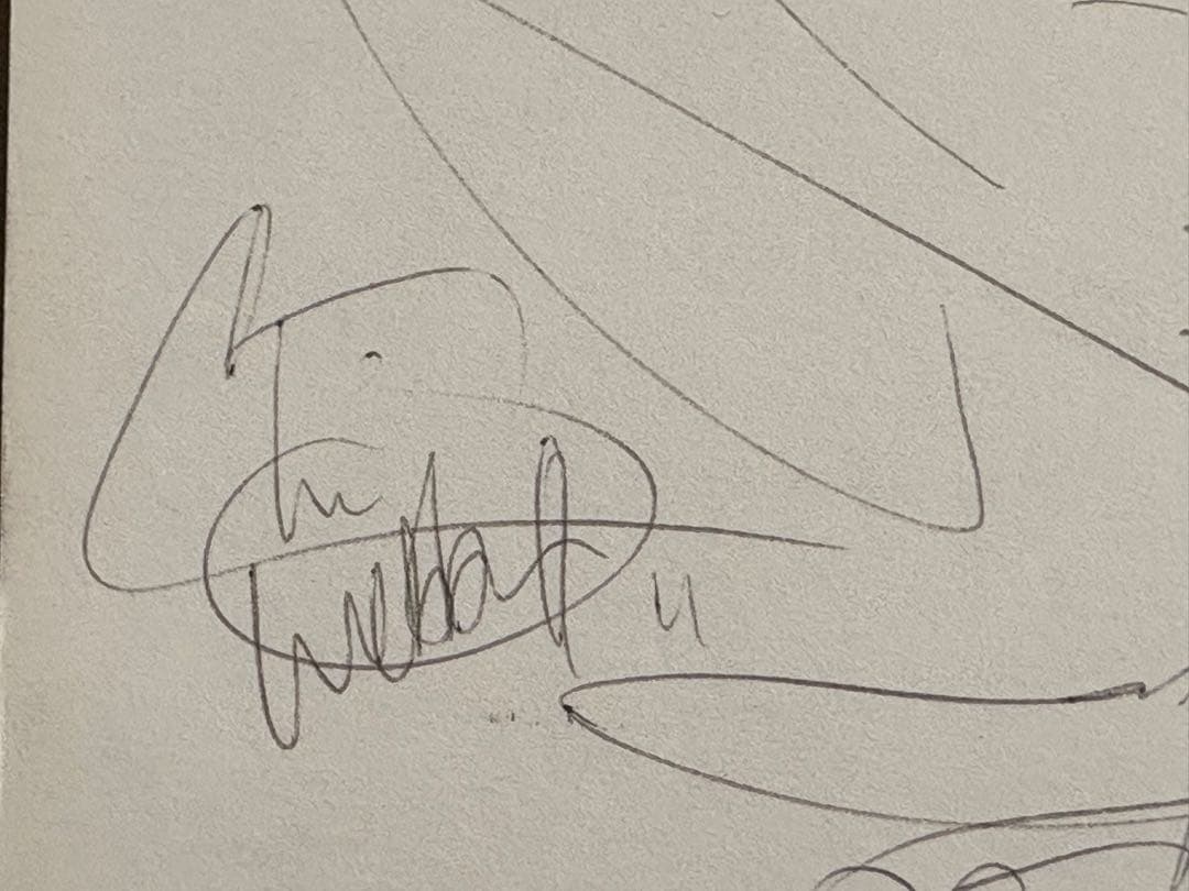 極希少1999年NBAジャパンゲームスレセプション招待状キングス主要選手サイン入