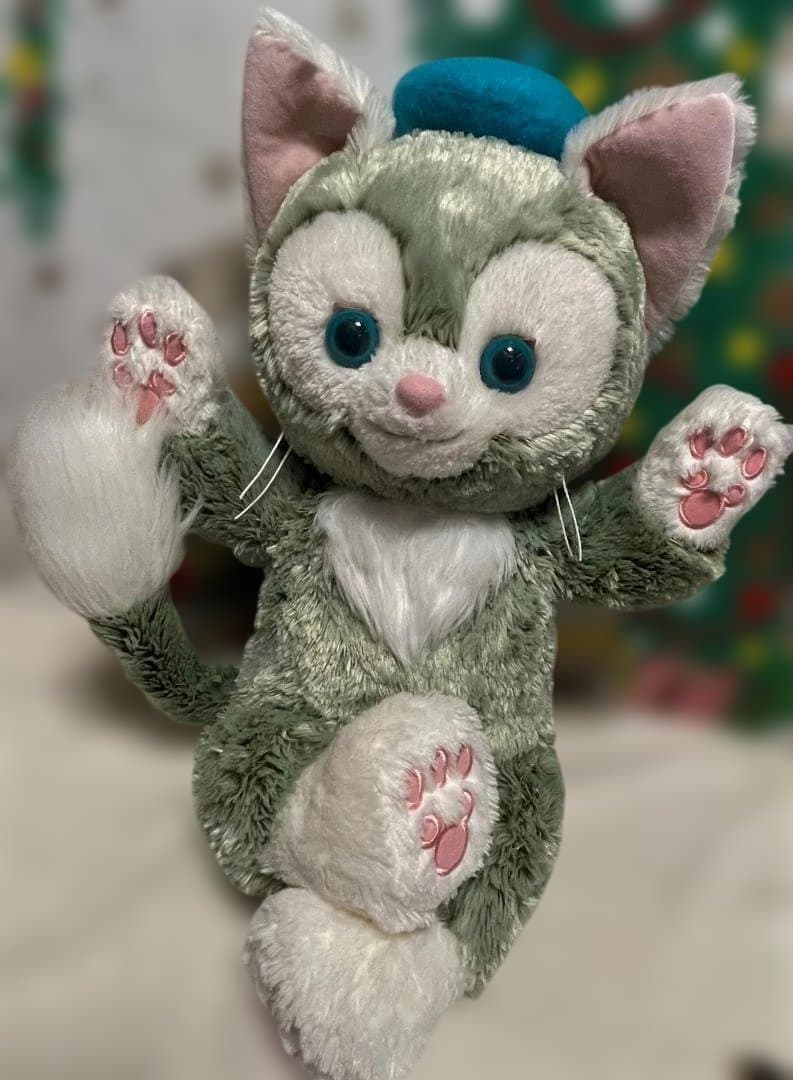 TDS 超童顔 Ｍサイズ ジェラトーニ ぬいぐるみ ポーズも取れて自立します！