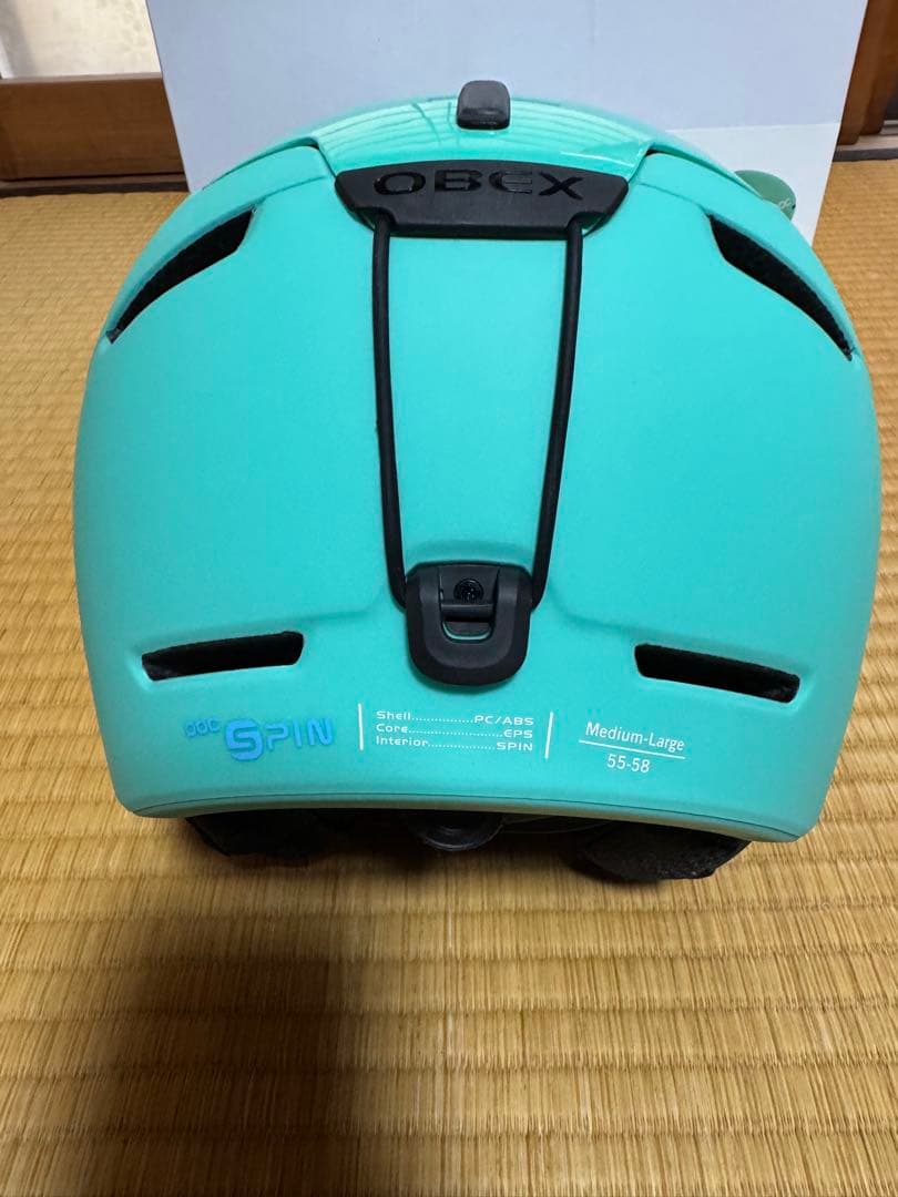 POC Obex SPIN ヘルメット　ミントグリーン　55-58