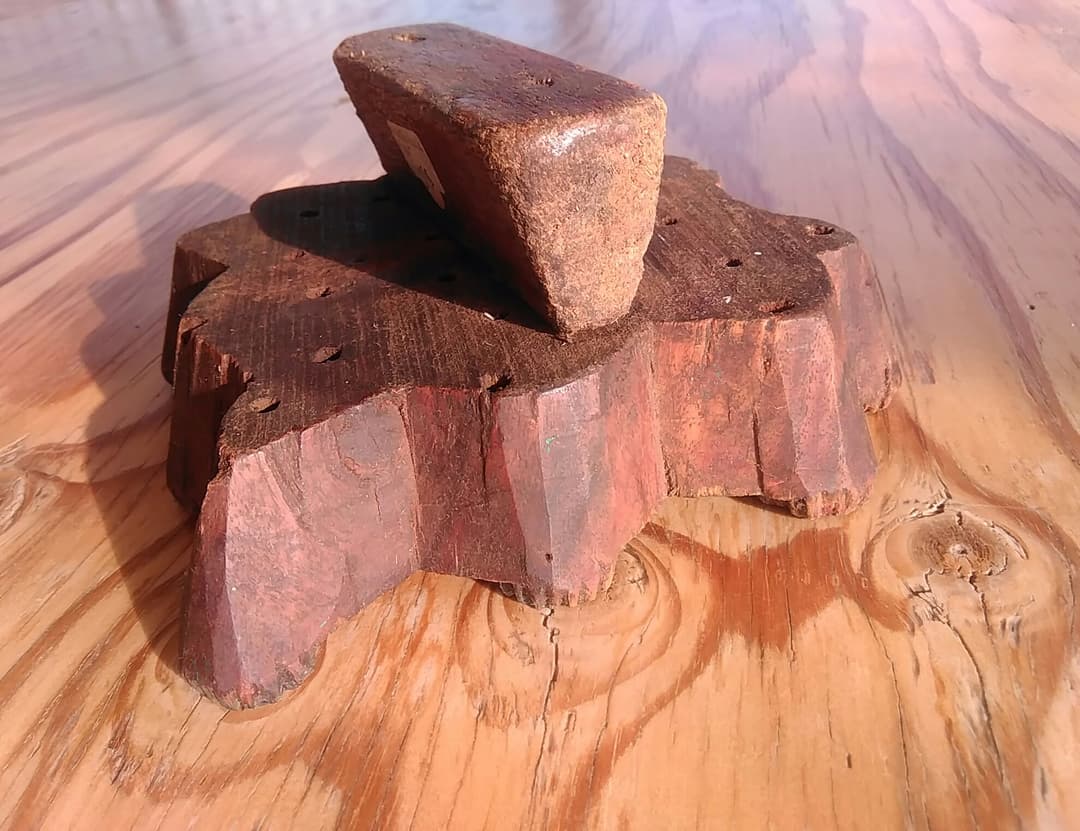 インドのブロックプリント版　ウッドスタンプ　木版　in ブルックリン　NY