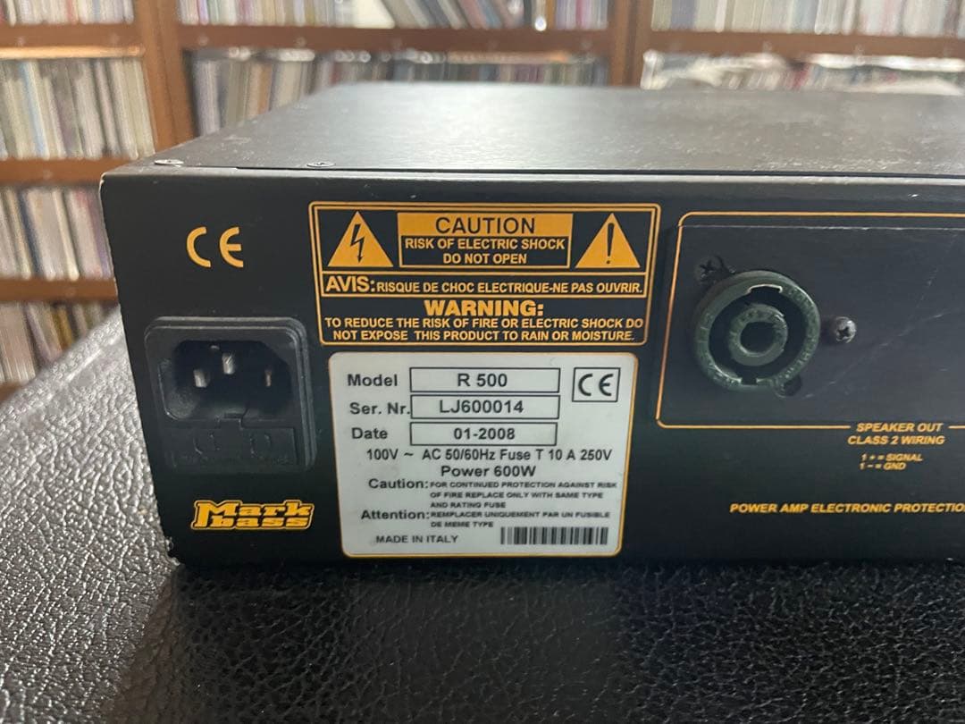 【期間限定値下！ジャンク！説明文必読！】Markbass R500 ベースアンプ
