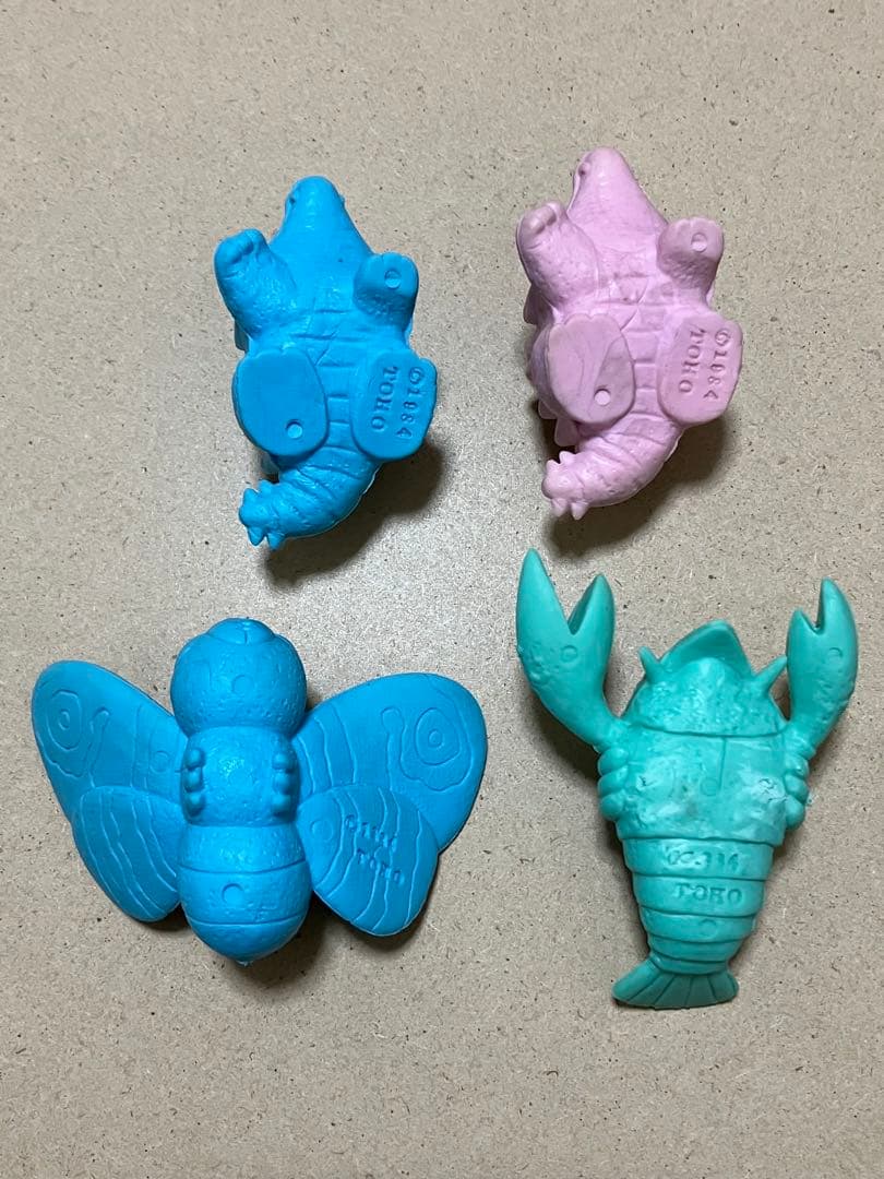 ゴジランド　9種類10体　消しゴム