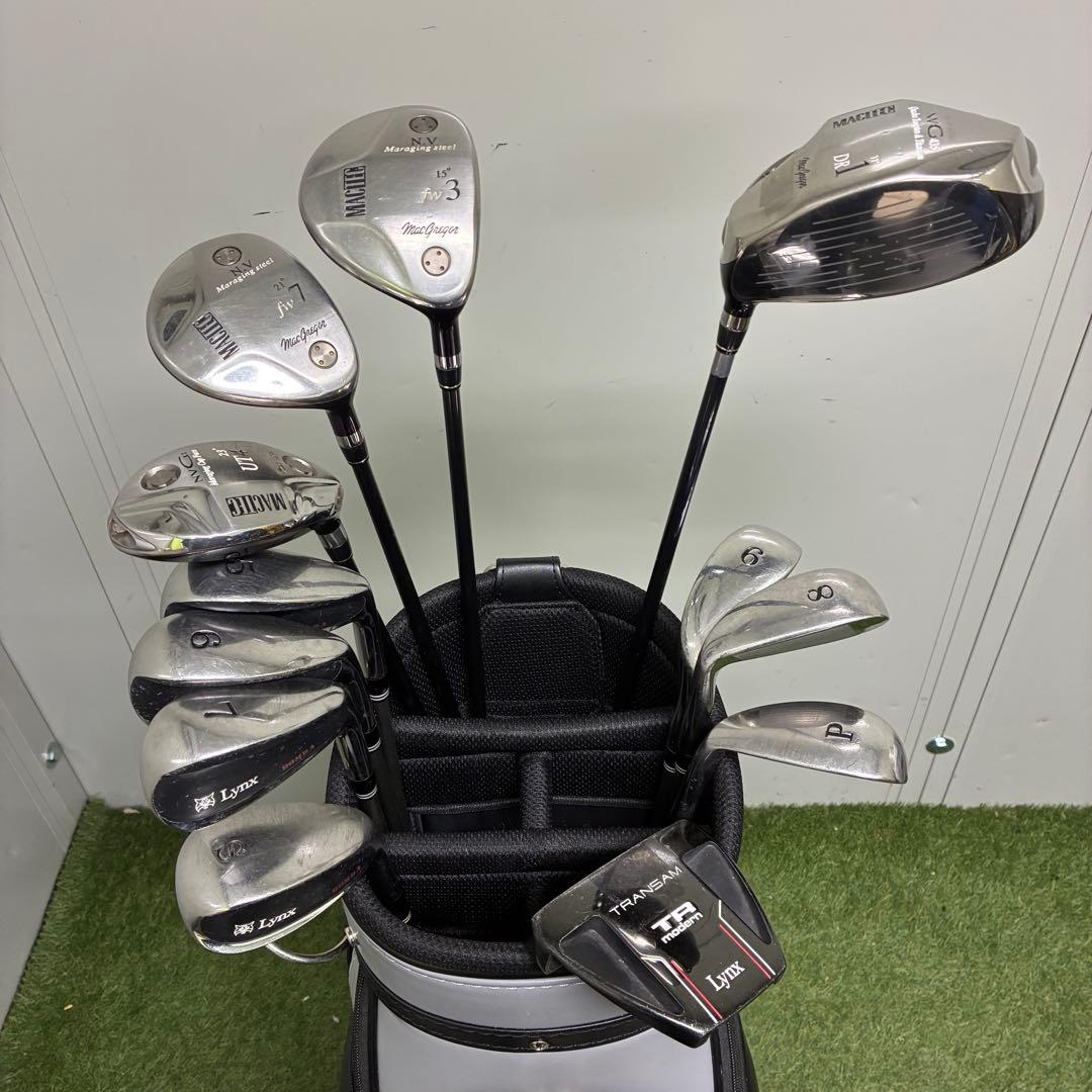 メンズゴルフクラブセット　【MacGregor】【Lynx】【ONESIDER】