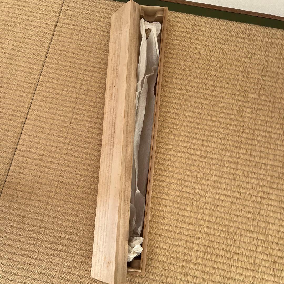 刺繍の掛軸（山水）ハンドメイド