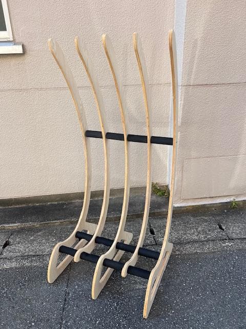 O&E FREE STANDING RAX サーフボードスタンドラック