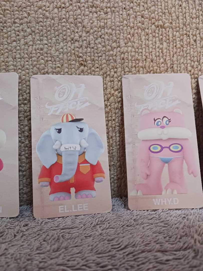 POPMART coolrainLABO Oh Face シリーズ　フルセット