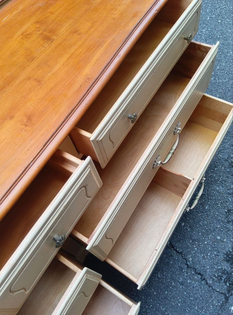 ★希少★ヴィンテージ Ethan Allen イーセンアーレン ワイドチェスト