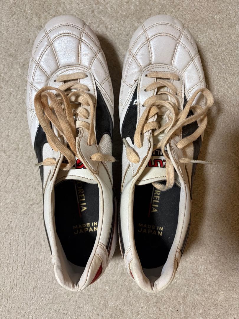 【極美品】モレリア2 Japan mizuno 取り替え式MIX加工 スパイク