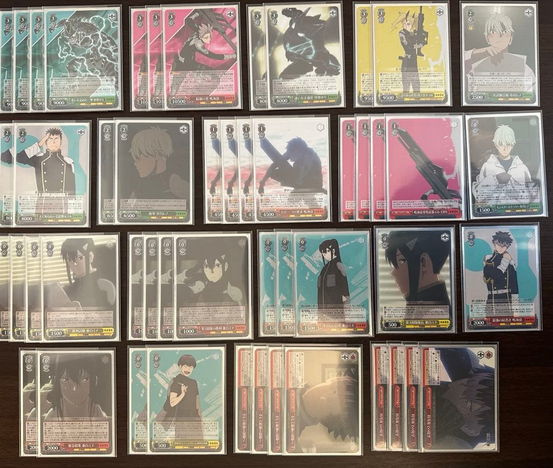 ヴァイス 怪獣8号 デッキ3つ 調整パーツおまけ付き