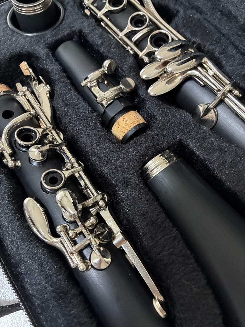 クラリネット本体 17キー B♭ 初心者用ABC樹脂