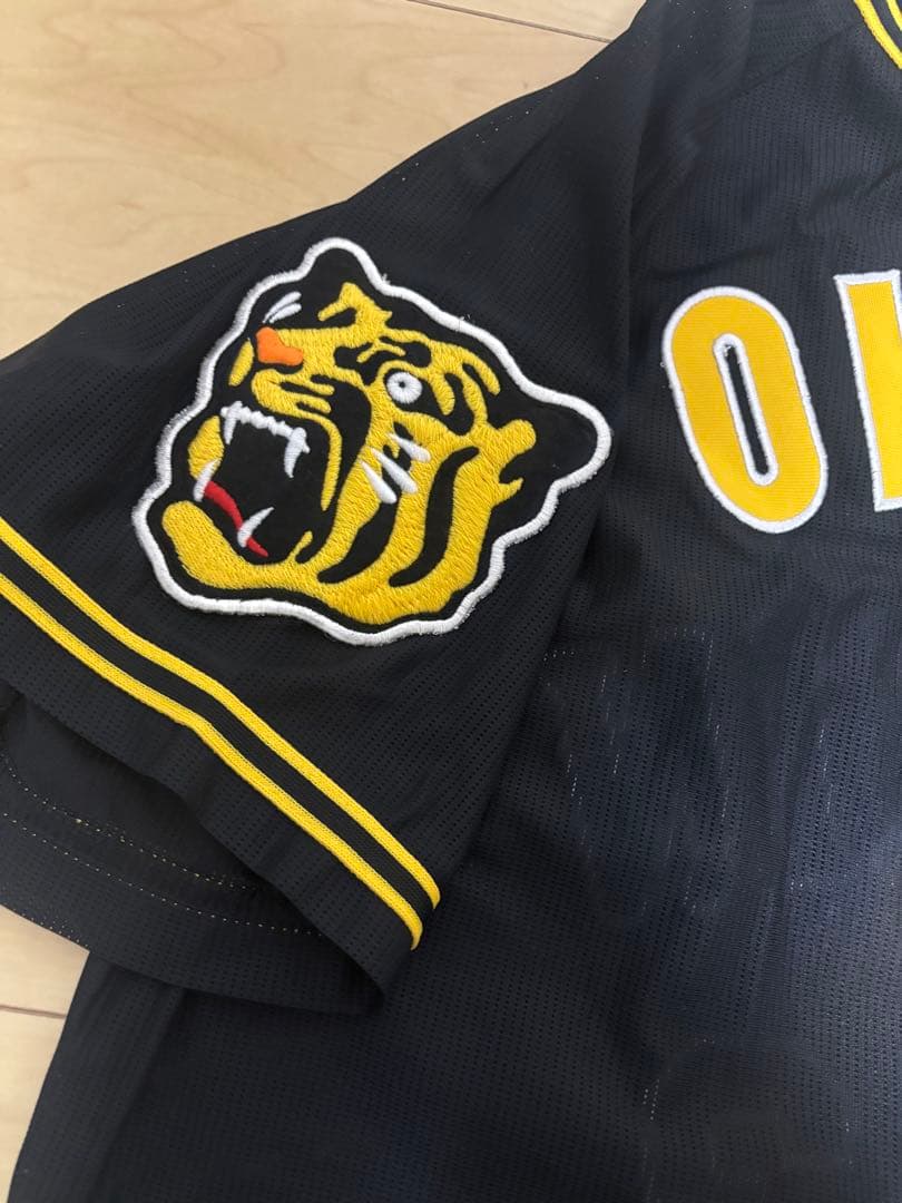 阪神タイガース 大山悠輔 ユニフォーム ビジター O XLブラック