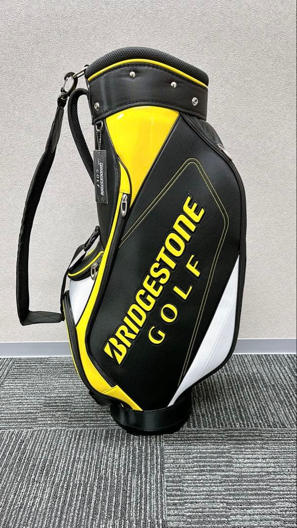 BRIDGESTONE GOLF キャディバッグ　ブラック×イエロー　新品未使用