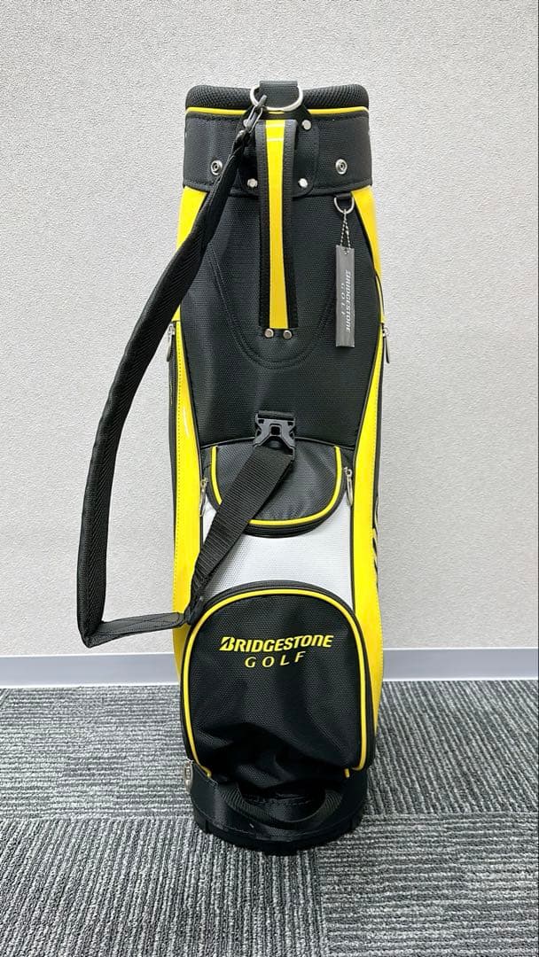 BRIDGESTONE GOLF キャディバッグ　ブラック×イエロー　新品未使用