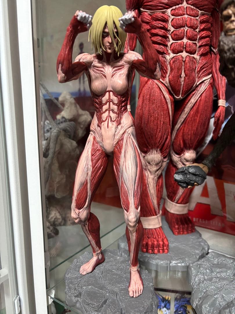 ちちち進撃の巨人 一番くじ 終尾の巨人 女型 超大型 エレン アニ