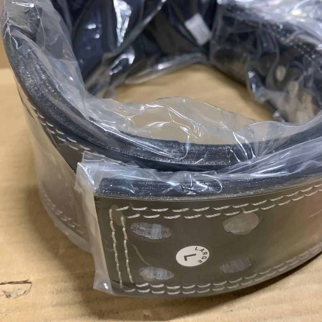 新品　GORILLA SQUAD レバーアクションベルト トレーニングベルト L