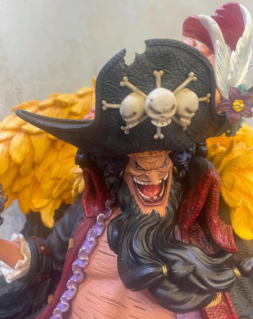 ワンピース Ls 黒ひげ 1/6版 ガレージキット ガレキ スタチューフィギュア