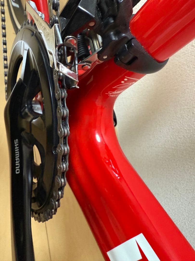 【引き取り希望】PINARELLO ANGLIRUレッド　2019年モデル