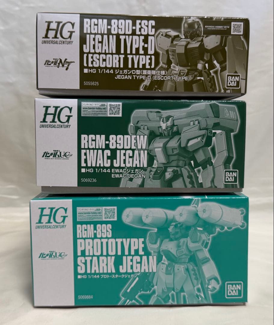 ④HG 1/144 ジェガン3個セット(詳細は商品説明に記載)