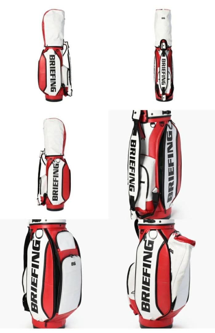 BRIEFING BG 本格レザー キャディバッグ