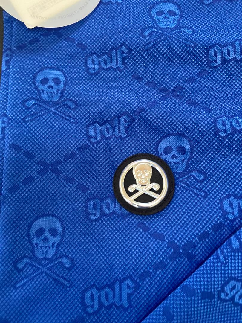 新品正規品【MARK&LONA/L】ストレッチトラックジャケットスカル柄