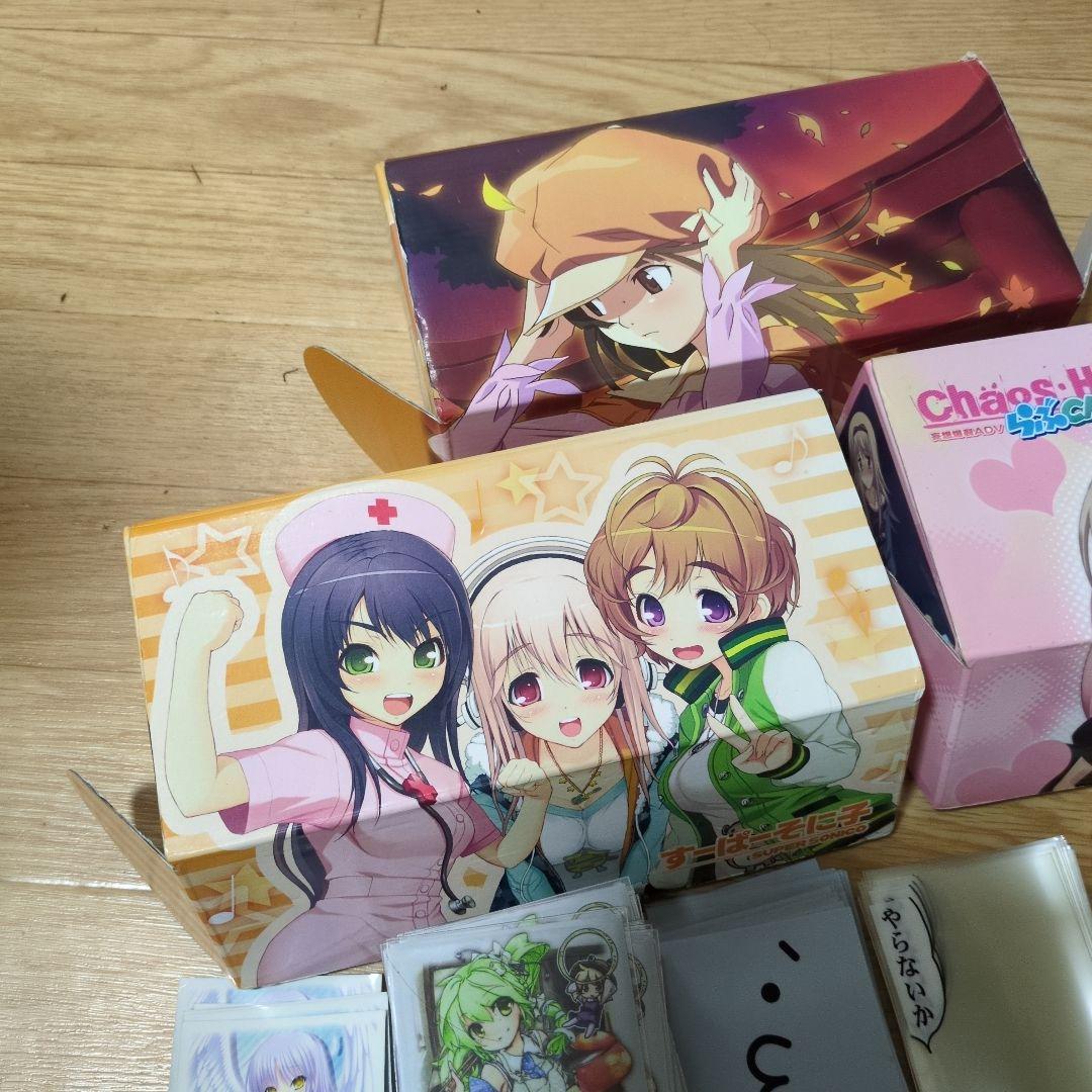 美少女系　カードボックス＆スリーブ1200枚　まとめ売り