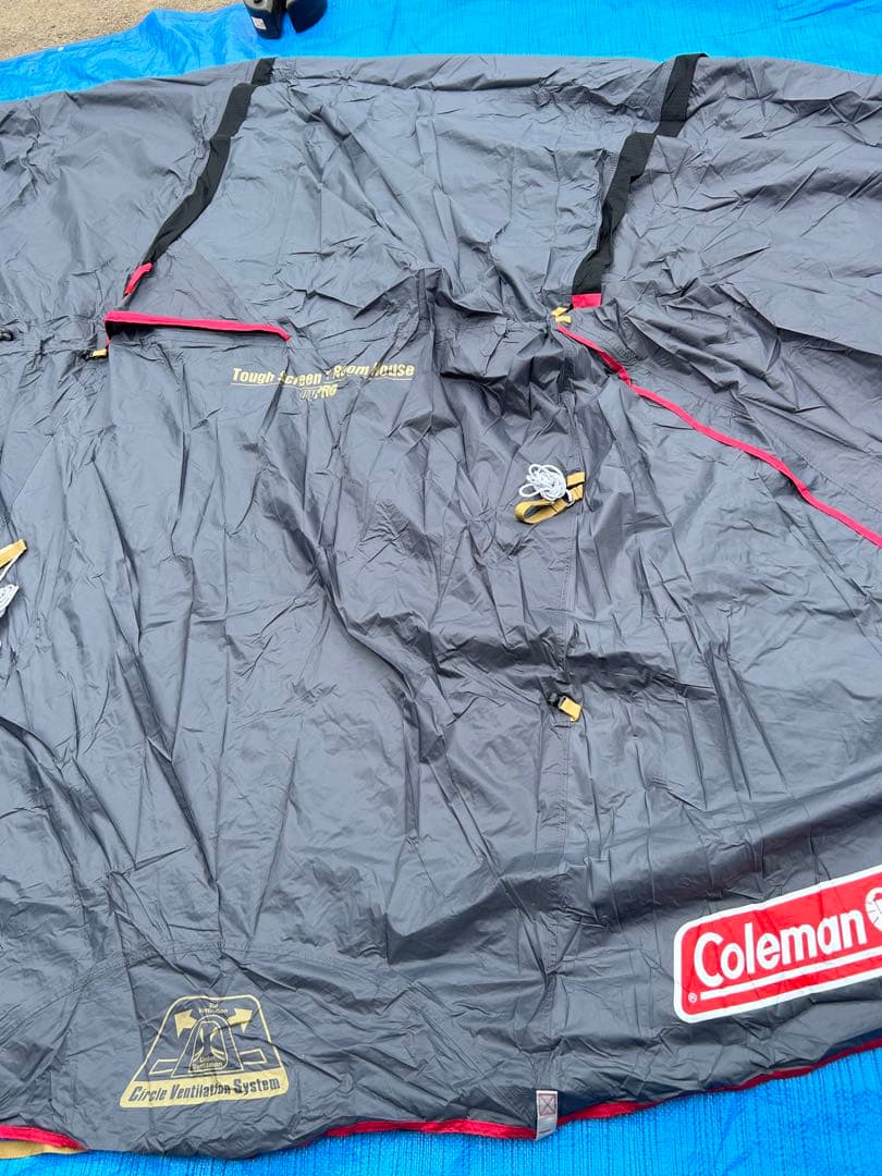 【美品】コールマン タフスクリーン2ルームハウス グレー 直営店限定カラー