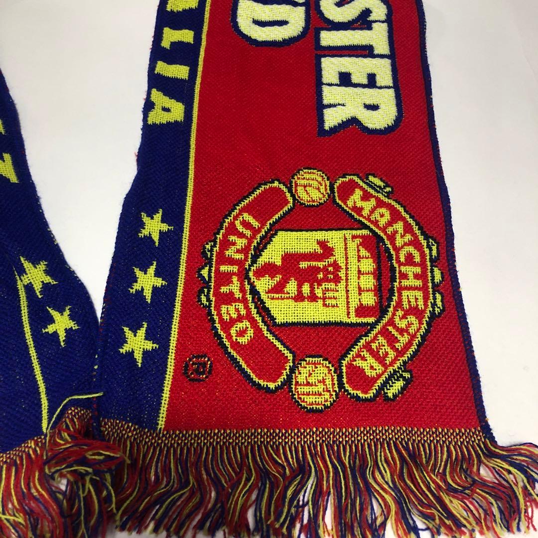 2枚　バルセロナ FC BARCELONA マンチェスター サッカーマフラー