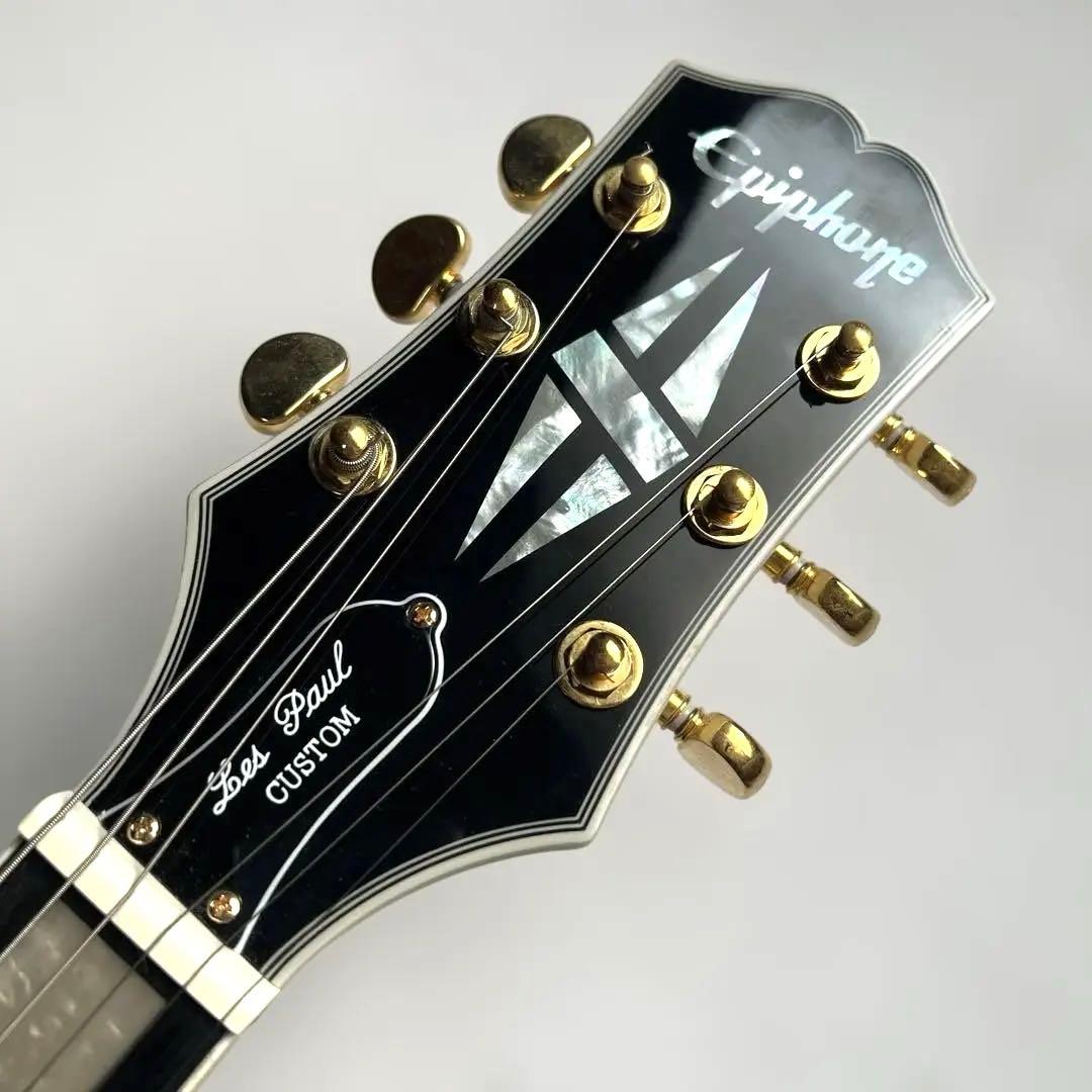 ギター Epiphone Les Paul Custom Alpine White