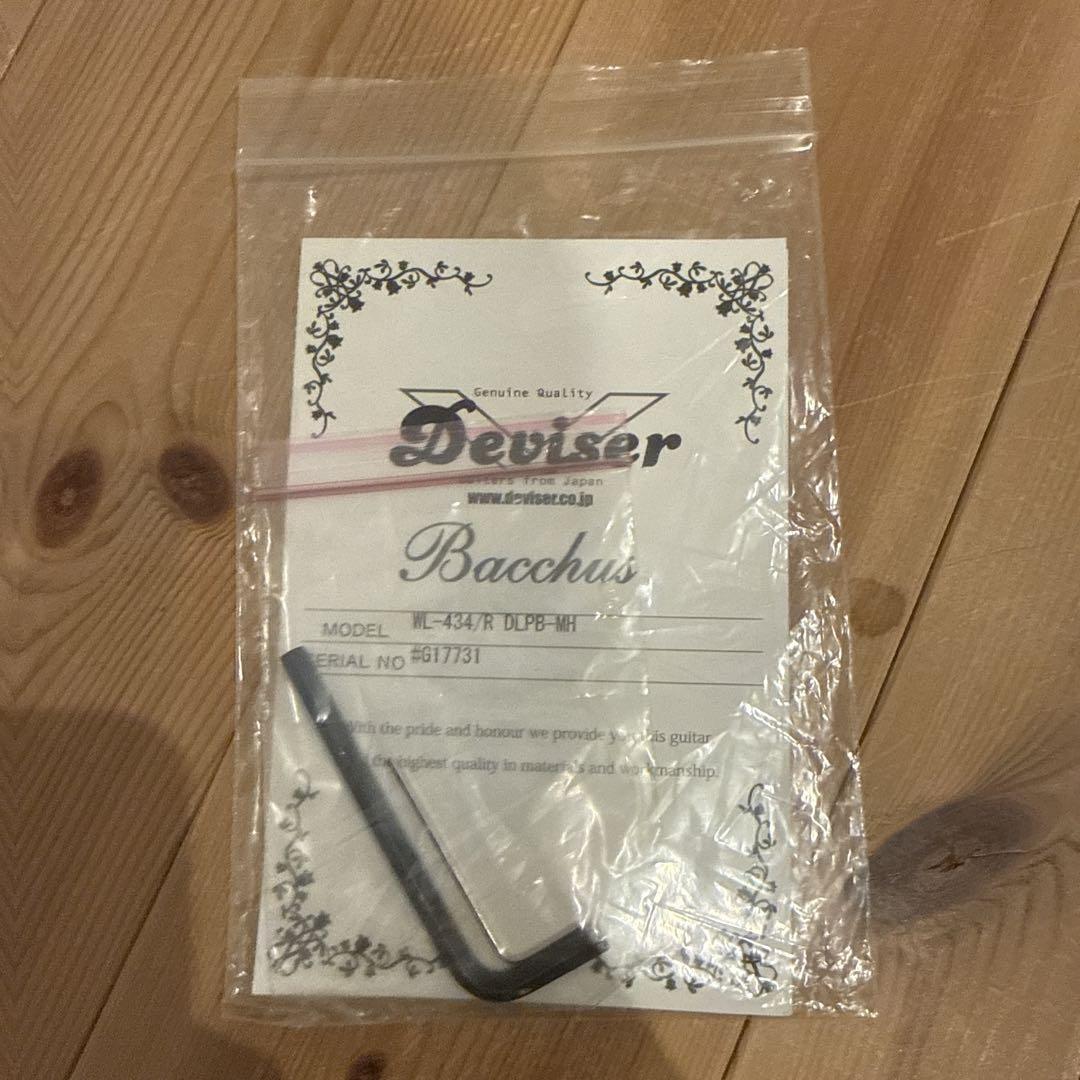 Bacchus WL-434 woodline bass エレキベース