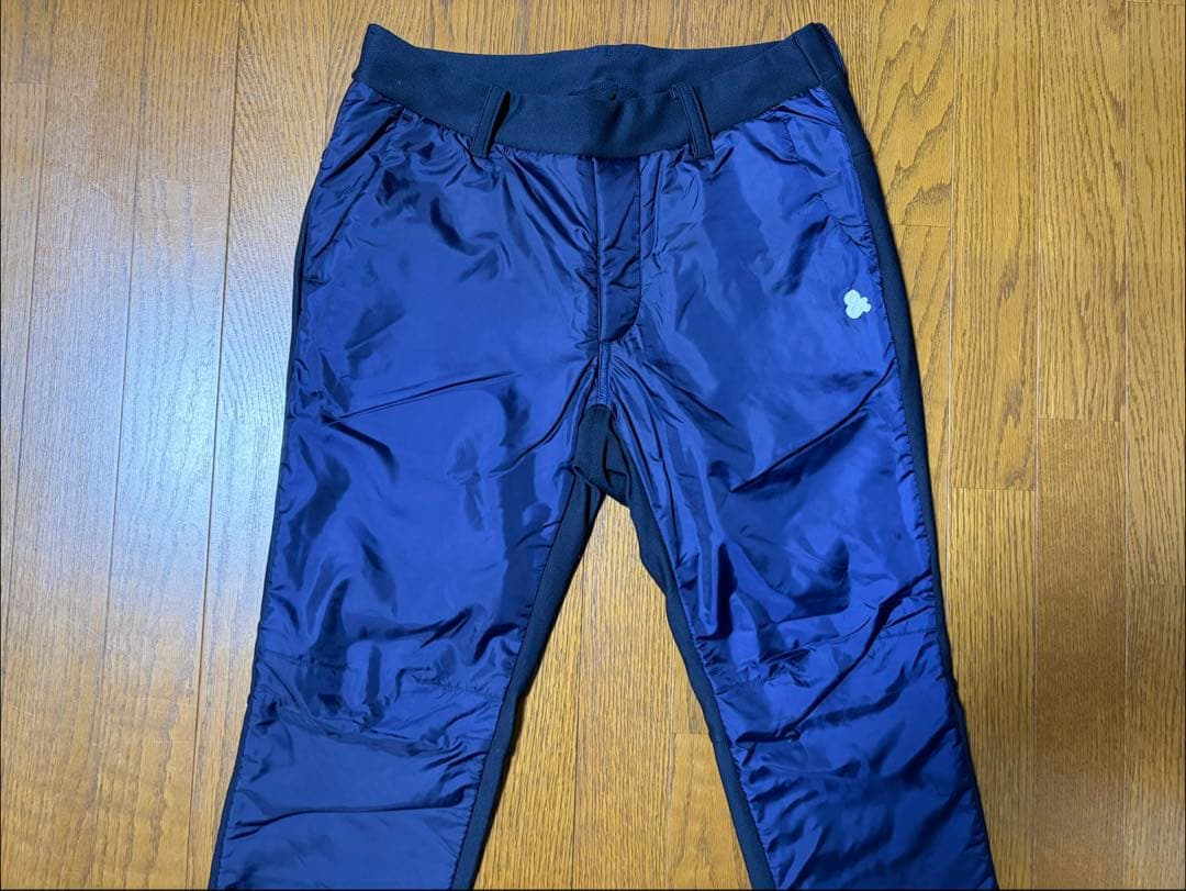 アンパスィ 中綿入り防寒パンツ ゴルフ ストレッチ 美シルエット