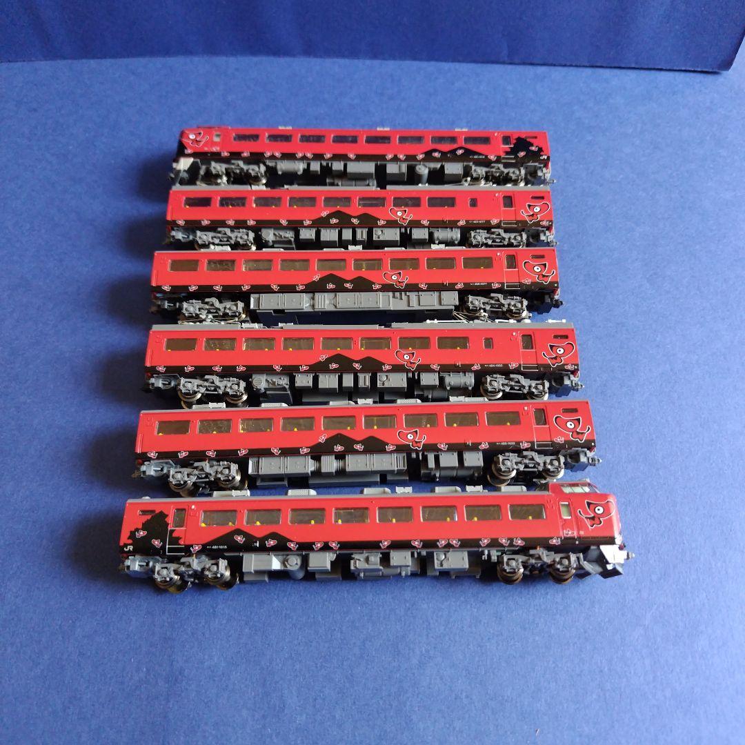 マイクロエース A2886　485系特急あいづ あかべぇ塗装6両セット　Nゲージ