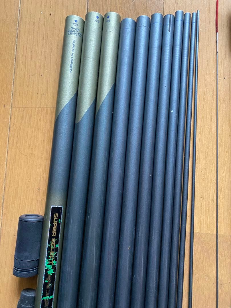 写楽 早渓　硬調 44/49/53 渓流竿 釣竿