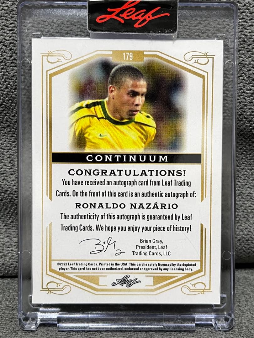 2022 ロナウド世界限定１４３枚