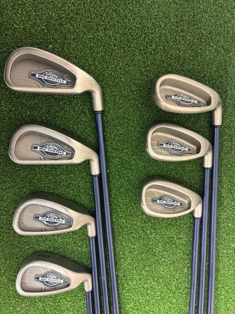 Callaway BIG BERTHA X1€アイアンセット 6-9,A,P,S