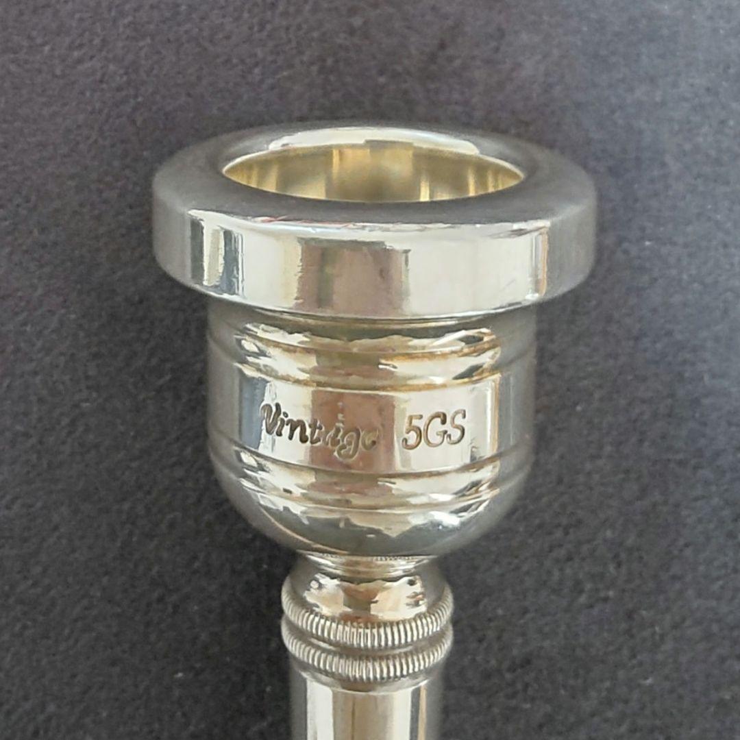【Shires / Vintage 5GS】トロンボーン マウスピース