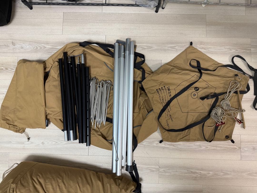 ワンオーナー SOOMLOOM HAPI4P + インナーテント 定員4名