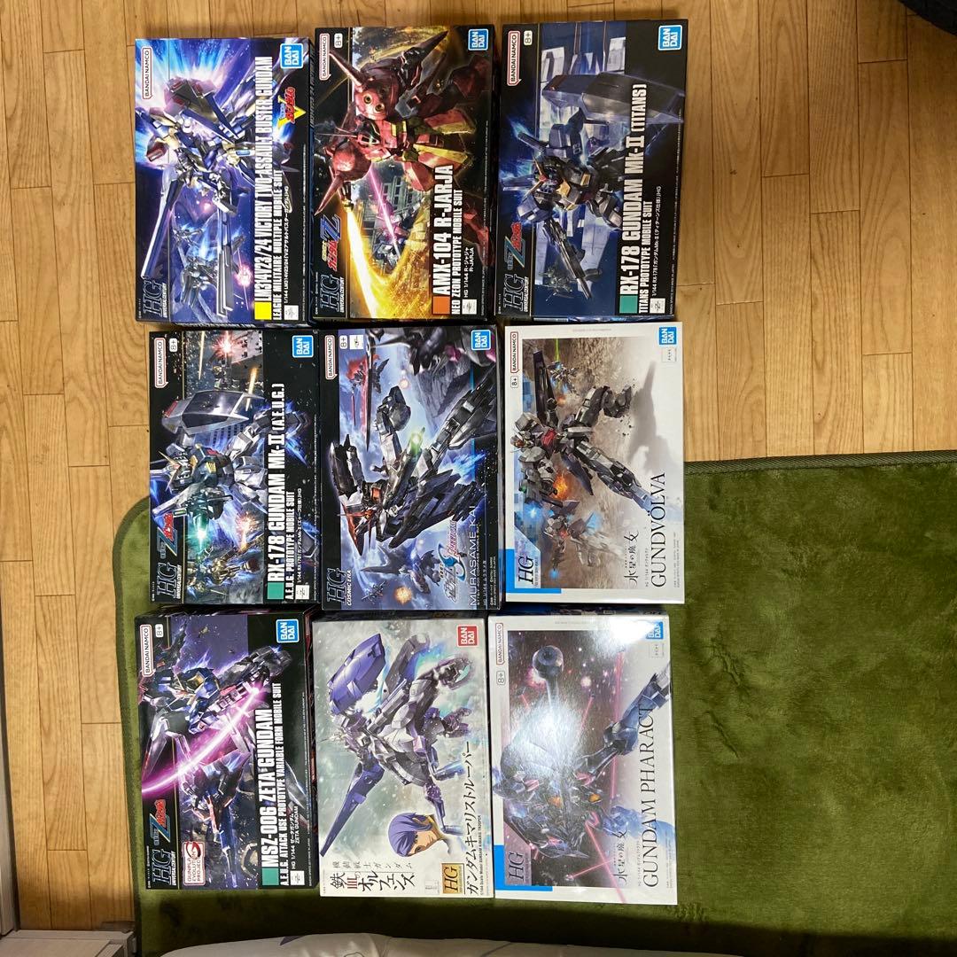 HG ガンダムシリーズ 9個セット