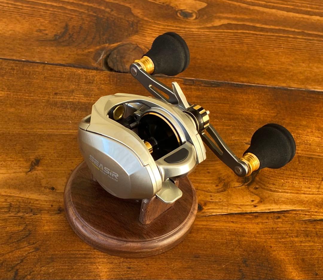 ジギングリール　ダブルハンドル　右ハンドル　ベイトリール　軽量　船釣り　海釣り