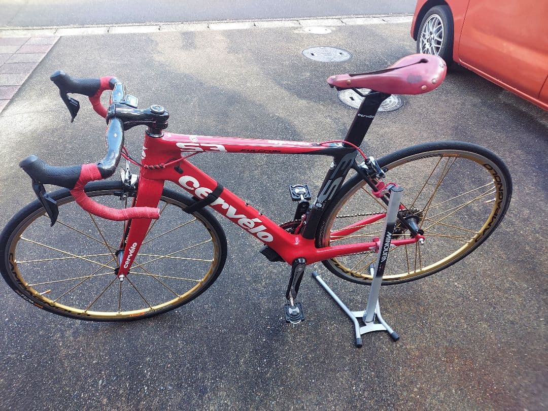 3xr　CerveIo S3 51サイズ　フレームセット　中古リムブレーキ