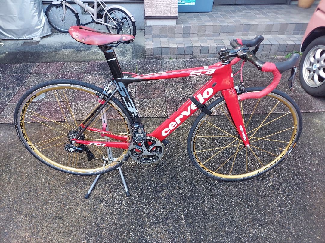 3xr　CerveIo S3 51サイズ　フレームセット　中古リムブレーキ