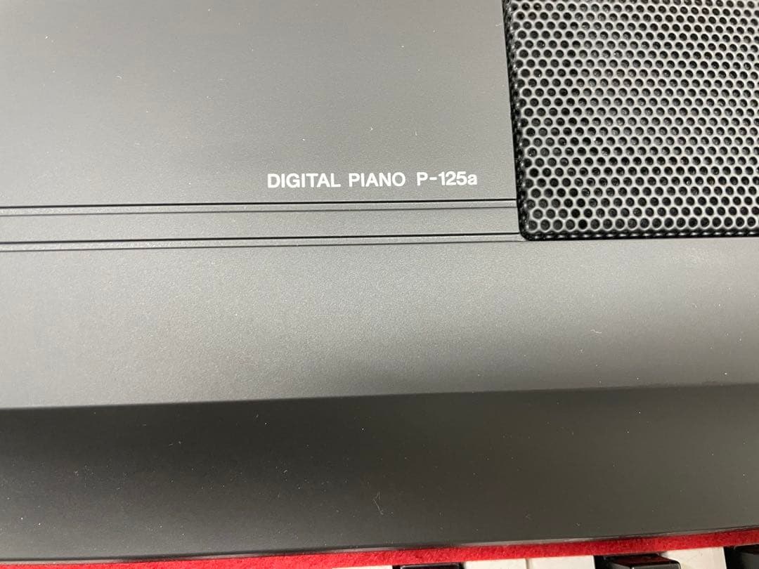 YAMAHA ヤマハ 88鍵 電子ピアノ　P-125aB 2025年製　美品