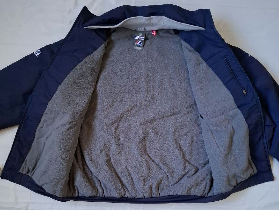 マリナーズ スタジャン MLB Majestic ネイビー 長袖 ジャケット