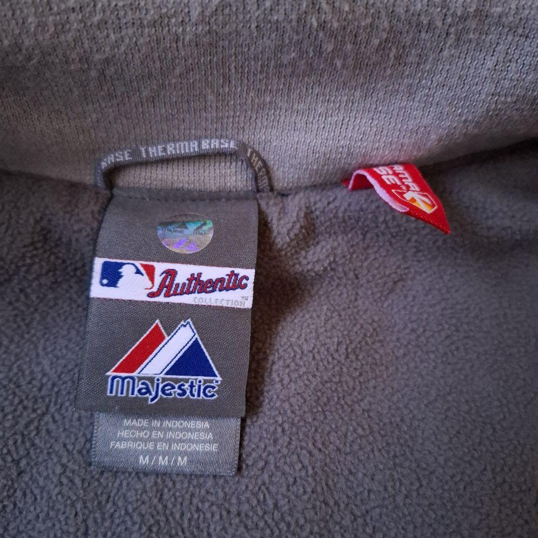 マリナーズ スタジャン MLB Majestic ネイビー 長袖 ジャケット