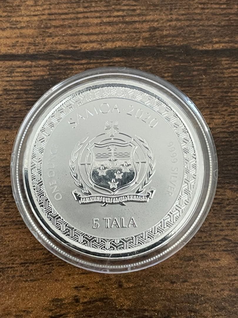 1オンス銀貨サモア　桃太郎