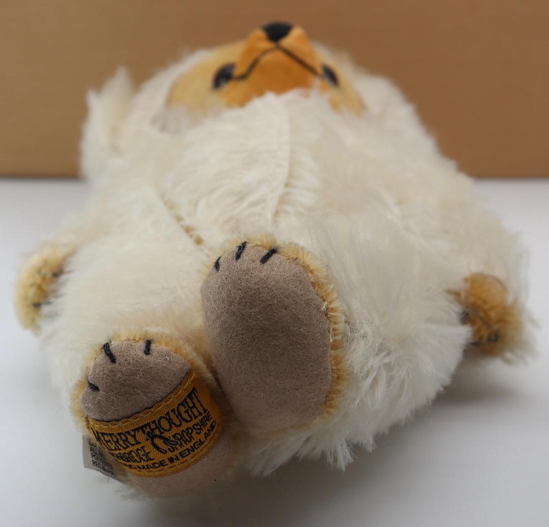 チーキー・リトル・スノウ MERRYTHOUGHT フード付きぬいぐるみ23cm