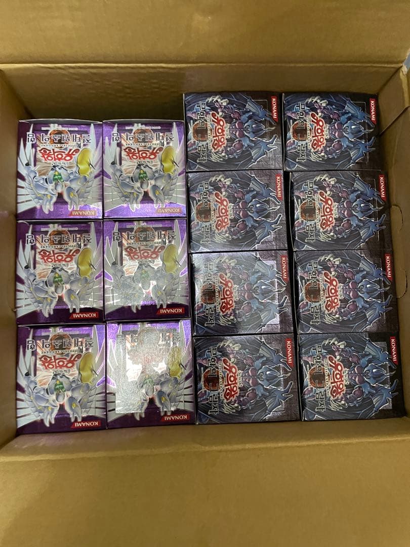 遊戯王　ELEMENTAL ENERGYなど未開封パック　1120パック　韓国版