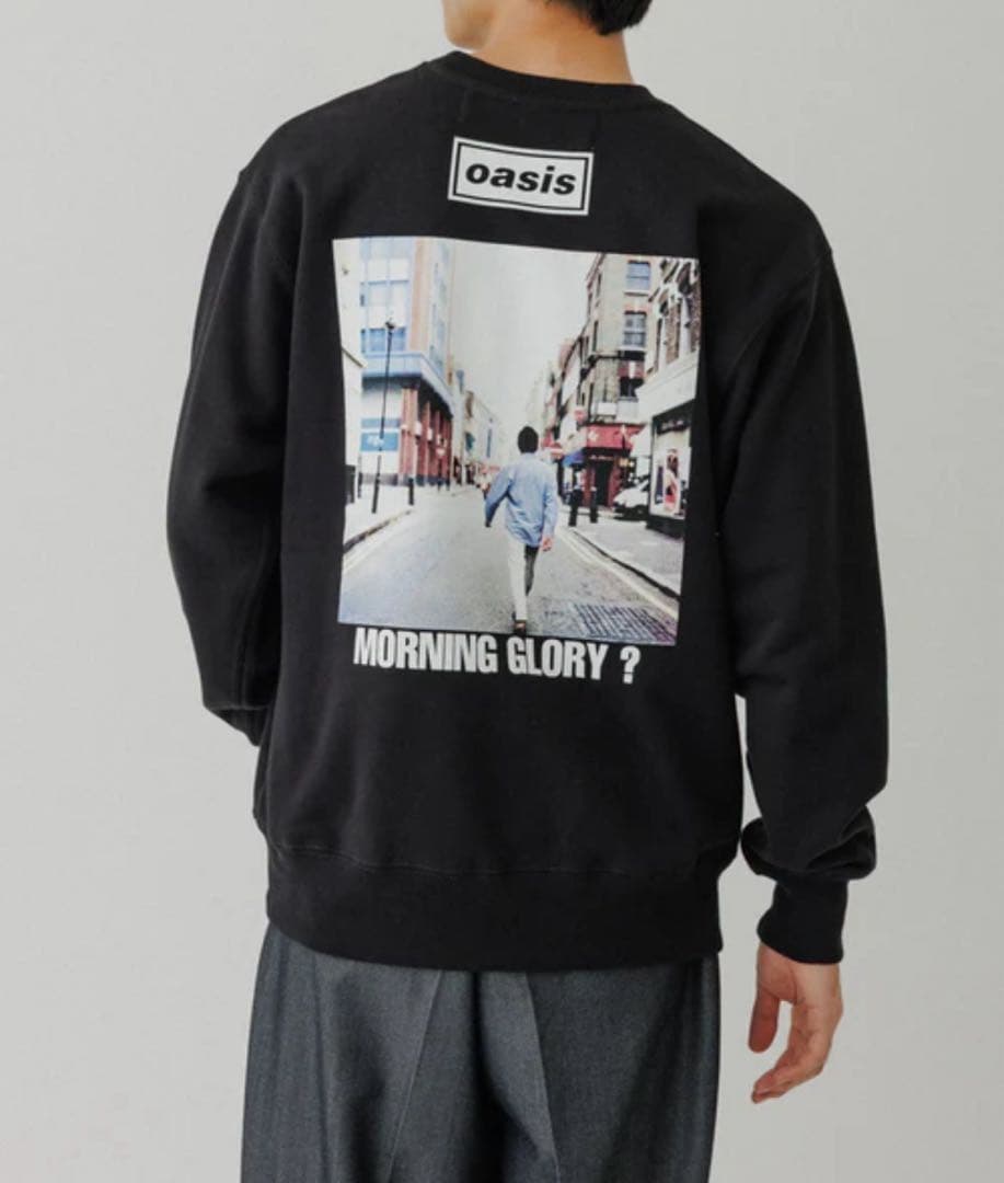 Oasis ADAM ET ROPE スウェット Lサイズ ブラック　限定