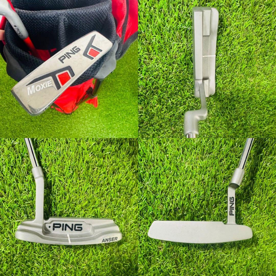 【6〜9歳子供用】PING MOXIE ジュニア ゴルフクラブセット